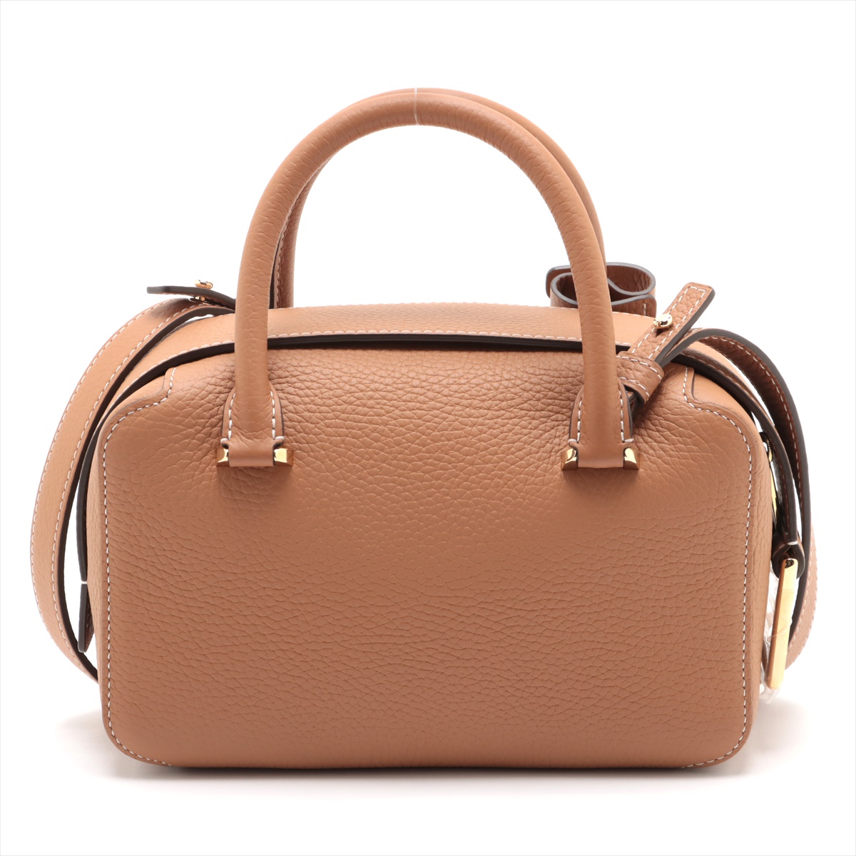 デルボー DELVAUX タンペート PM ライトブラウン レザー 2WAY