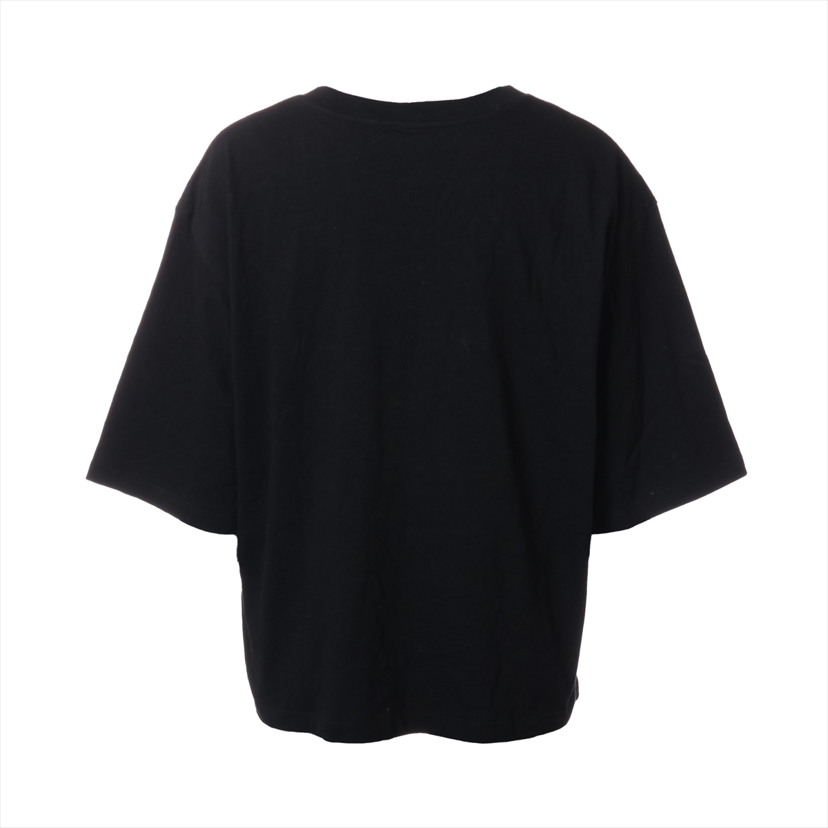 CELINE 近年 エディ期 長袖 シャツ ブラック 黒 丸襟 36 S〜M
