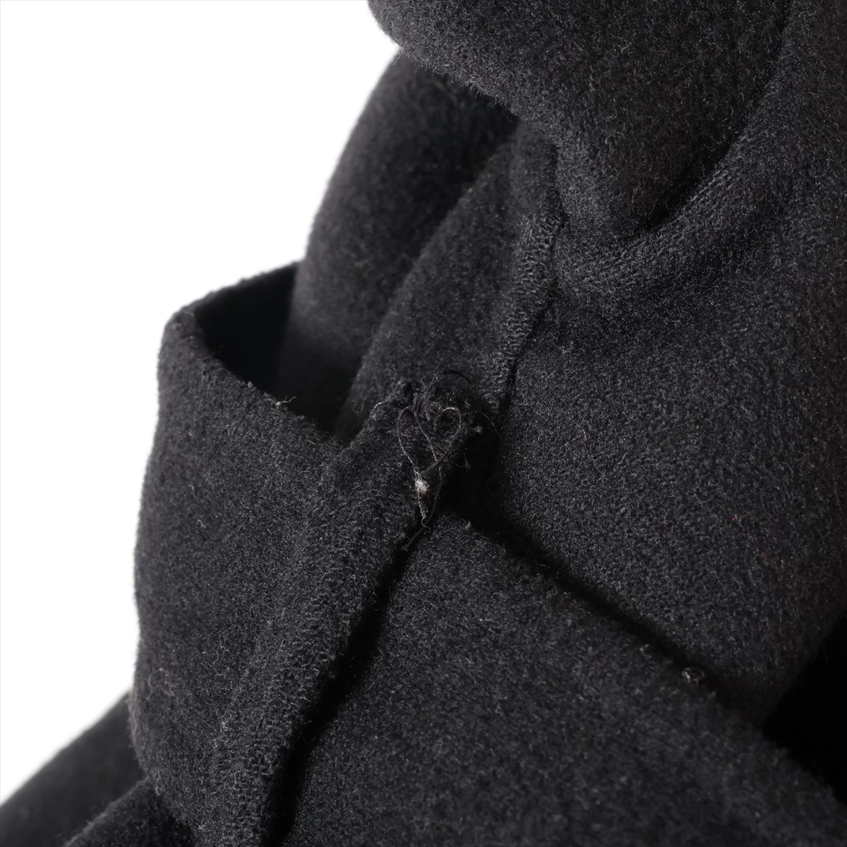 極美品 イネド 9 カシミヤ100 ガウンコート ベルト Aライン ブラック 美品 イネド 9 カシミヤ100 ガウンコート ベルト Aライン ブラック