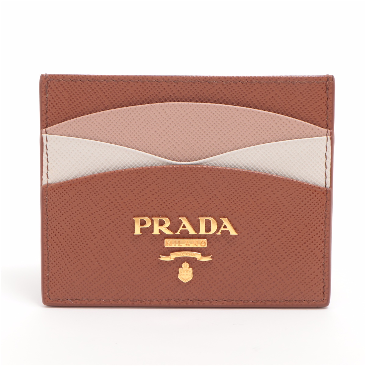 PRADA サフィアーノカードケース ベージュ