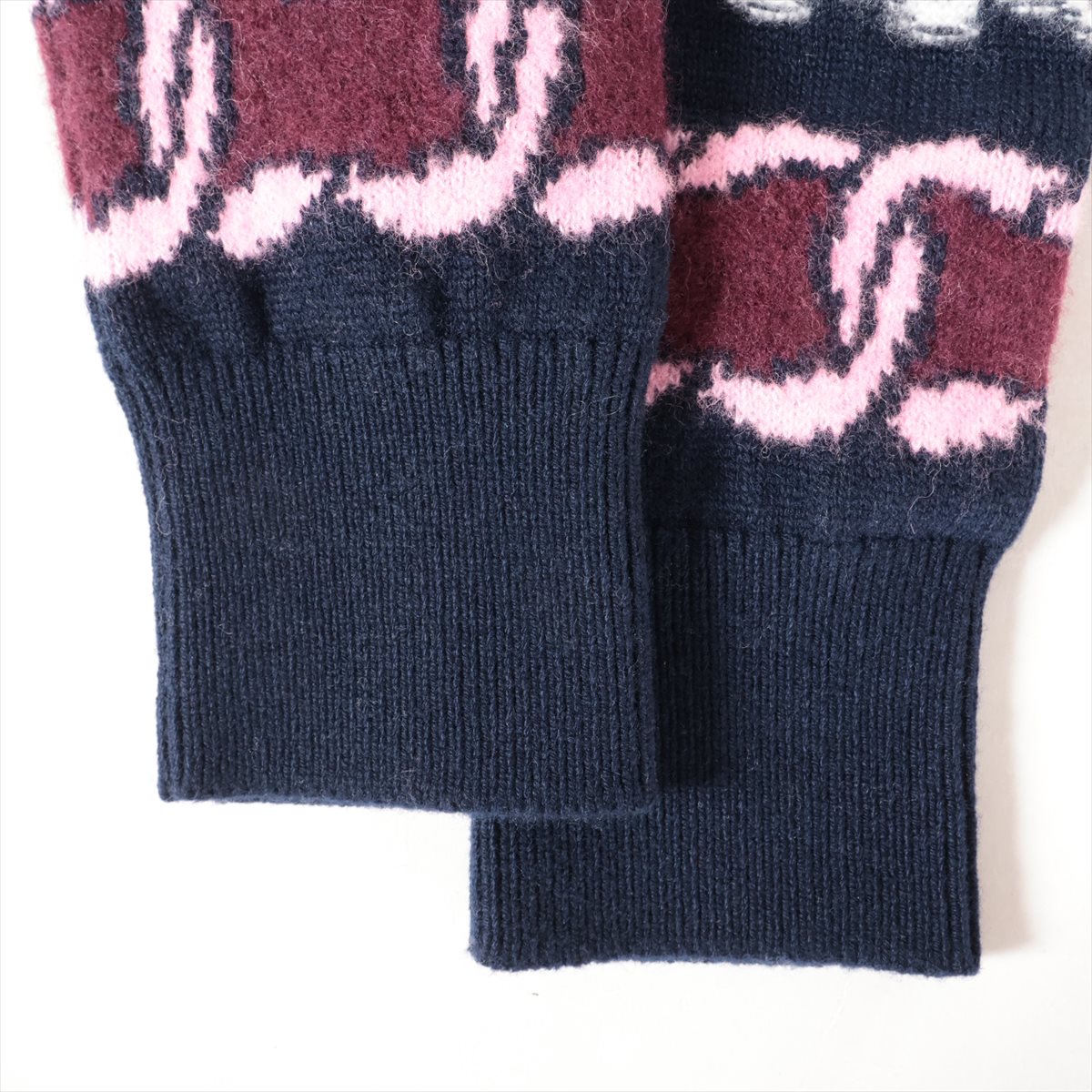 シャネル ココマーク 23年 カシミヤ ニット 34 レディース