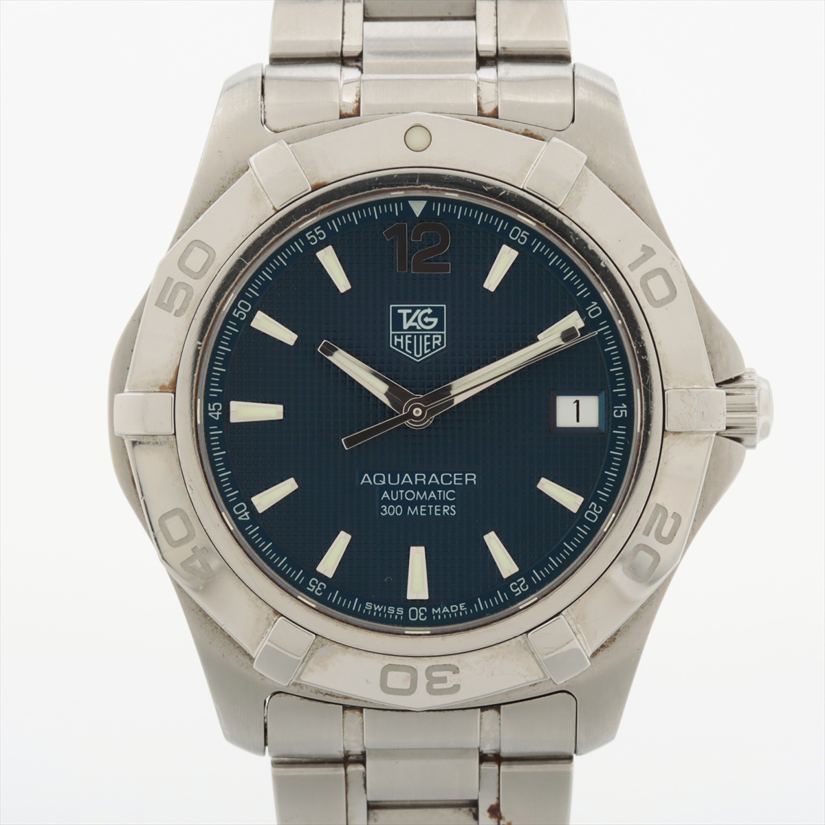 【＊1/1迄出品＊／＊ステンレスベルト付】TAG Heuer アクアレーサー 1/1迄出品＊／＊ステンレスベルト付】TAG Heuer アクアレーサー