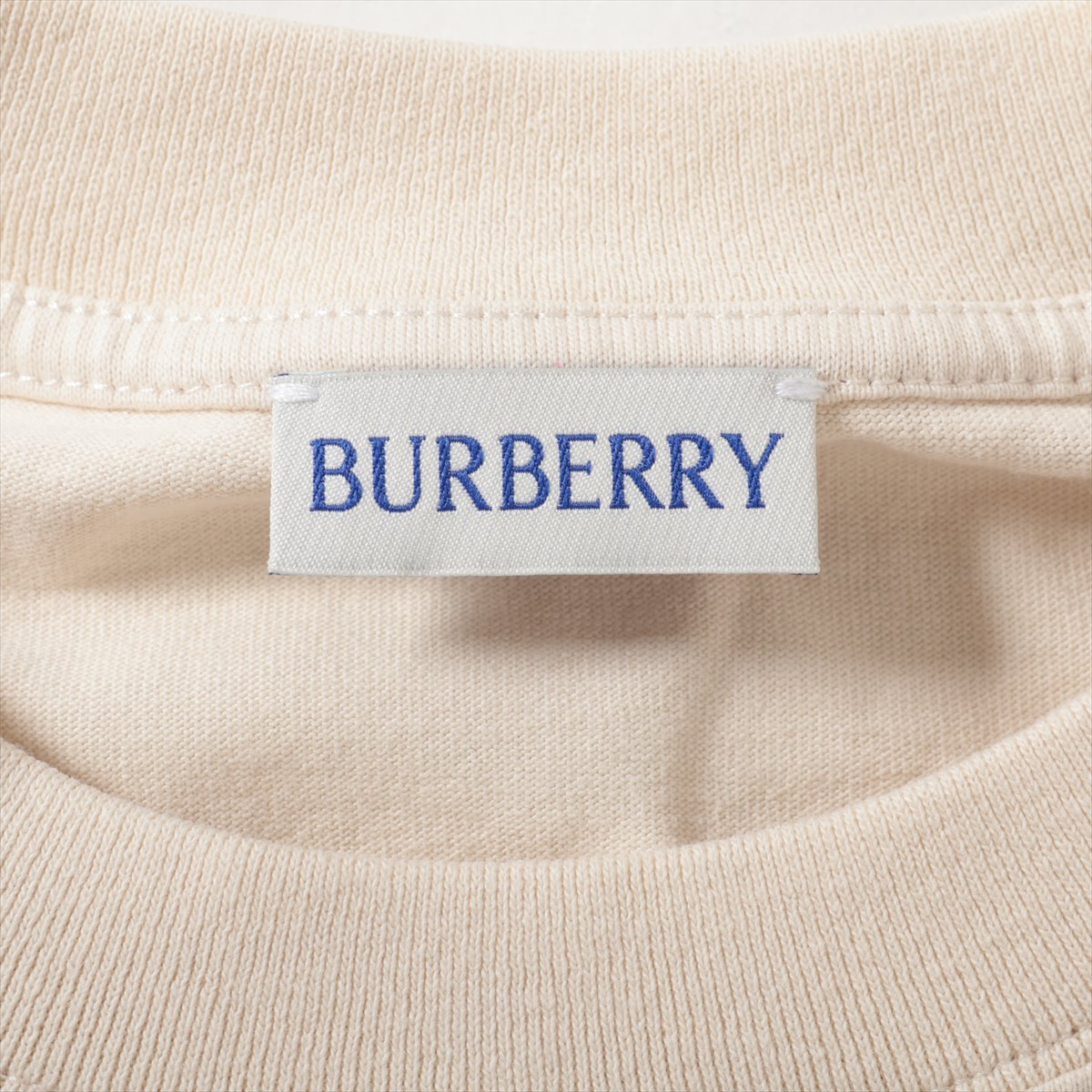 BURBERRY コットンタオルTシャツ ベージュ 大人気 数量限定 81048831001001.jpg