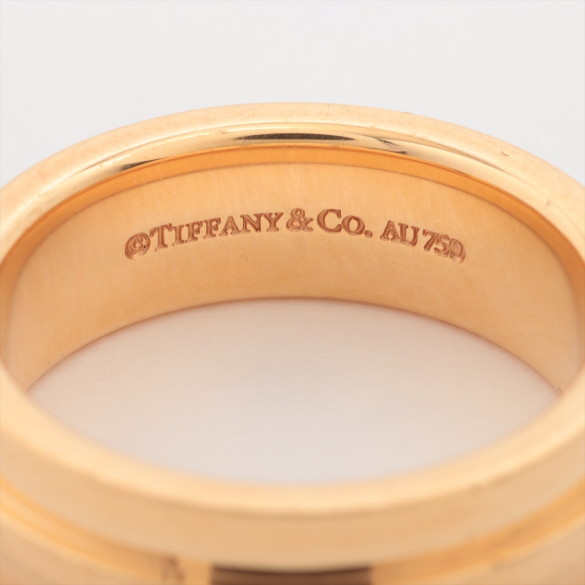 TIFFANY 1837 ナロー リング AU750 ダイヤモンド #15