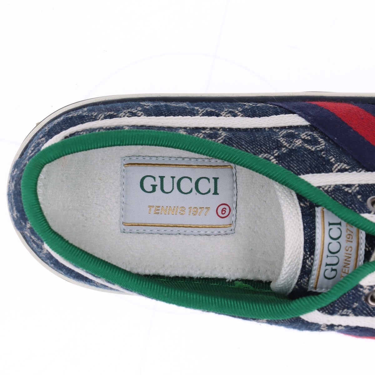 GUCCI グッチ GGパターン ネイビー スニーカー