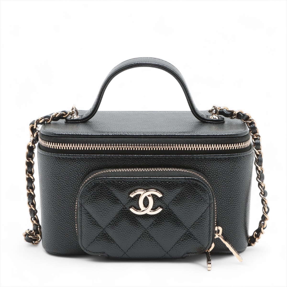 CHANEL★シャネル ハンドバッグ キャビアスキン Aランク 楽天市場】シャネル キャビアスキンの通販