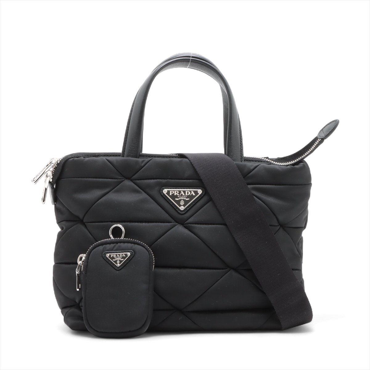 PRADA 2WAYハンドバッグ ナイロン ブラック