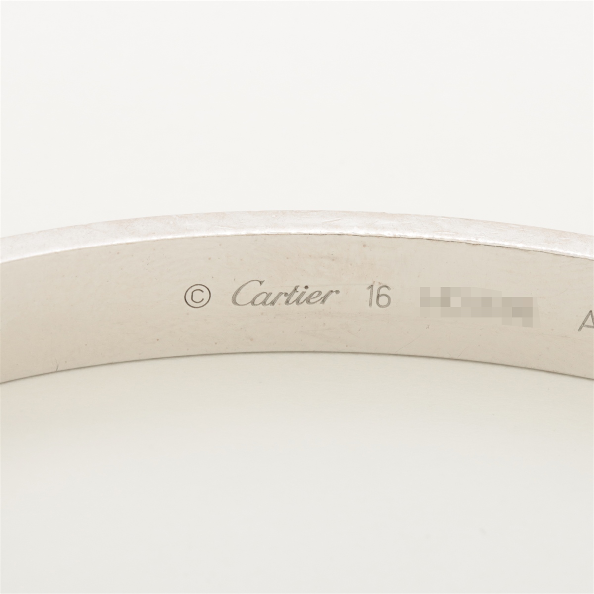 カルティエ ラブ ブレスレット 750(WG) 31.6g 16 ドライバー付き