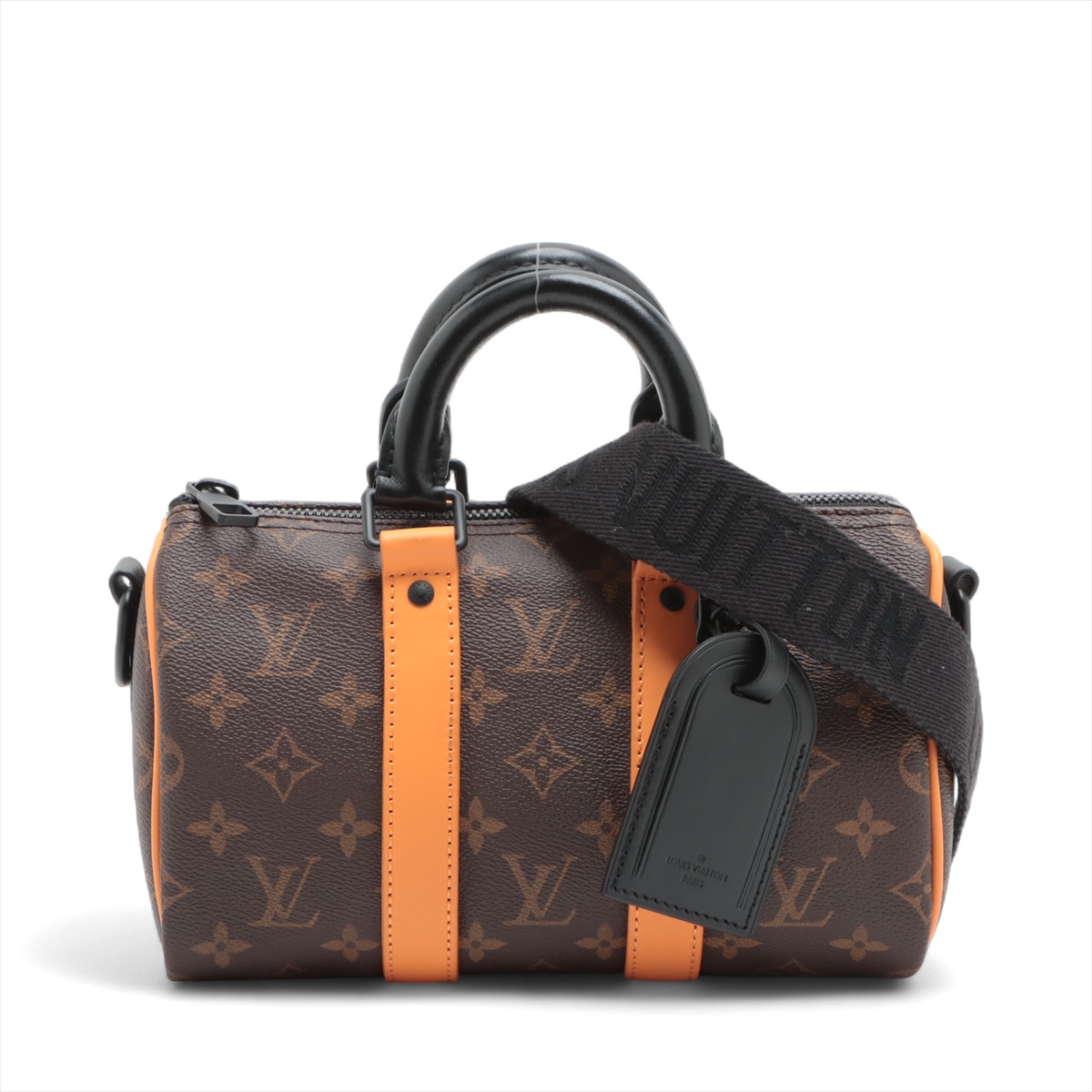 【Louis Vuitton】キーポル バンドリエール25モノグラムマカサー ルイ·ヴィトン】モノグラム·マカサー キャンバスで仕立てた