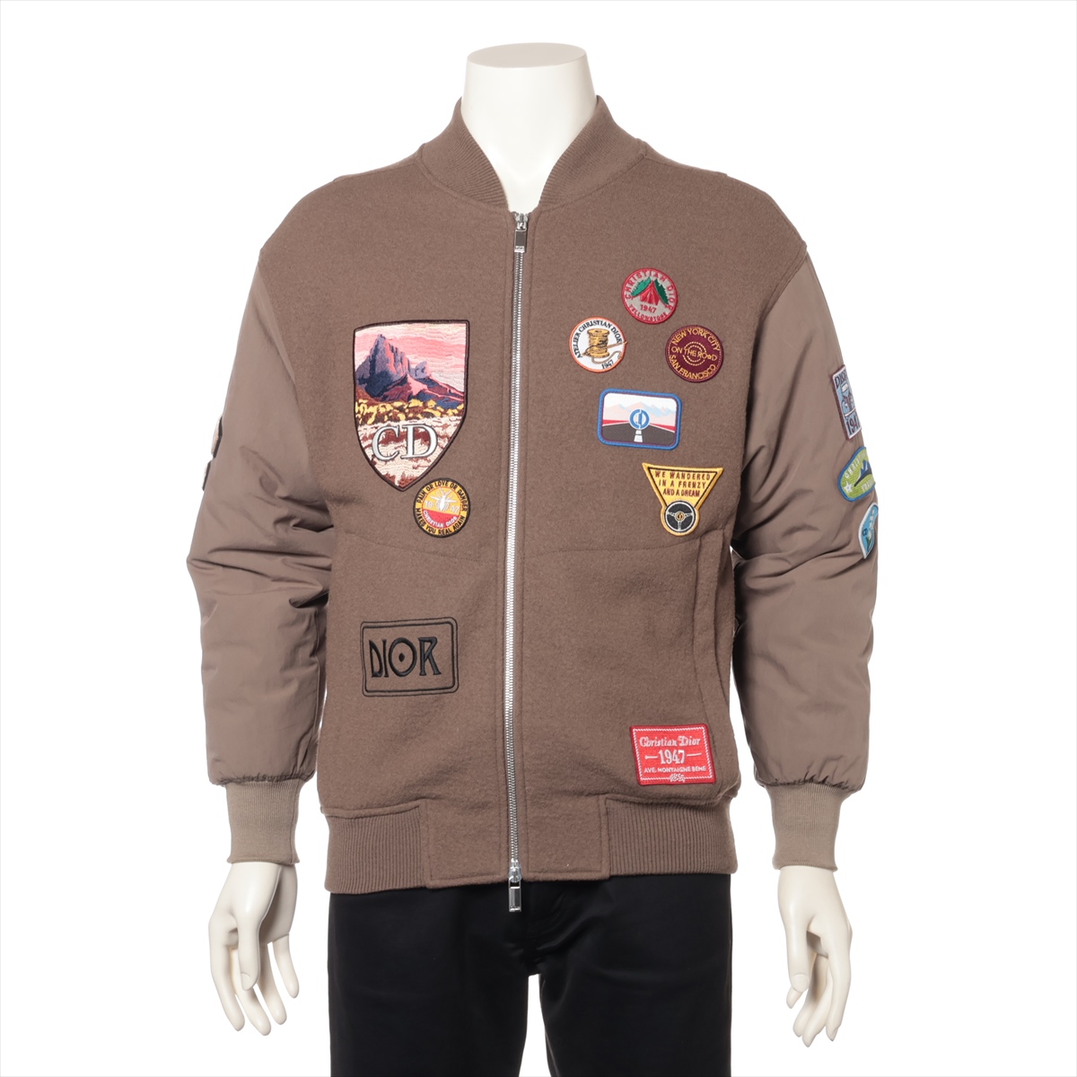 diorディオールグレー シングルブレスト スーツジャケット44 diorディオールグレー シングルブレスト スーツジャケット44