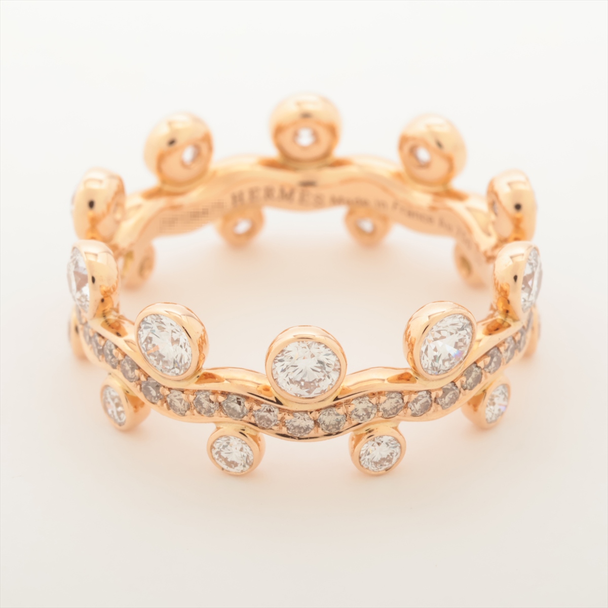 Hermès diamond Ring 750(PG) 4.3g | eBay