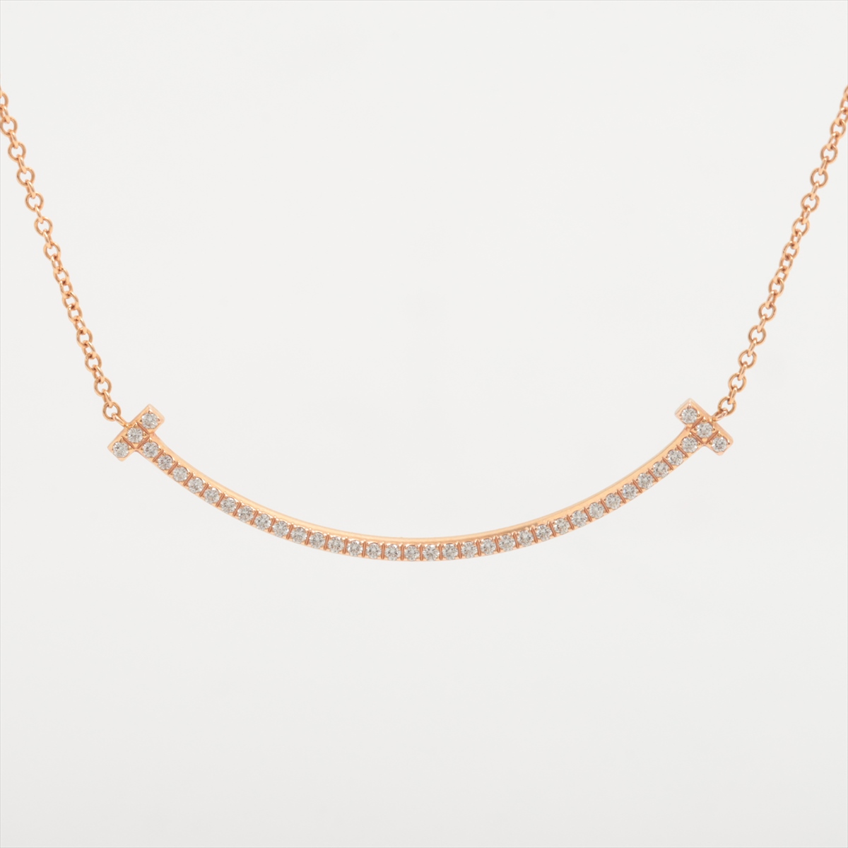 刻印750ネックレス 楽天市場】T【TIFFANY.Co】 バイザヤードダイヤネックレス AU750