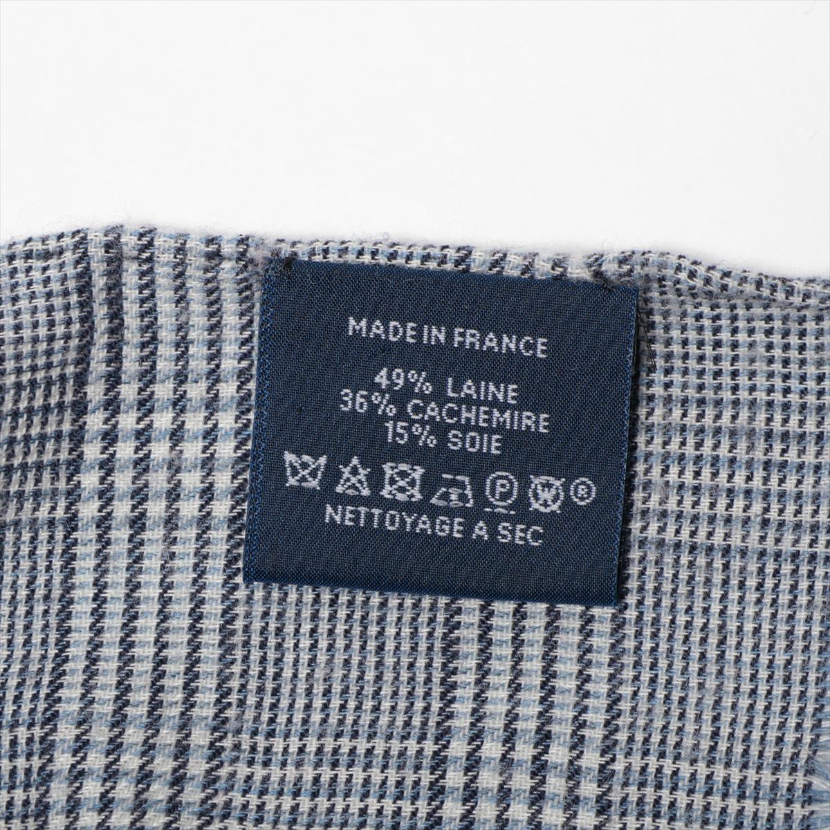 ◇エルメス HERMES ストール／グレー／未使用品／安心鑑定設定あり