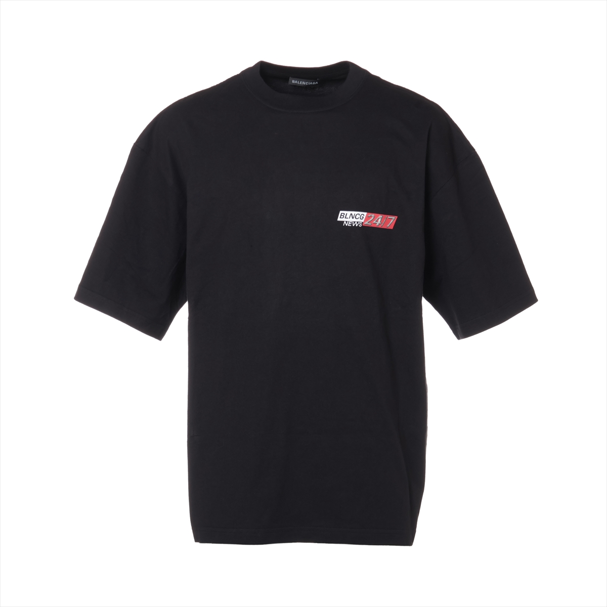 バレンシアガ 21年 コットン Tシャツ XS メンズ オレンジ 612966