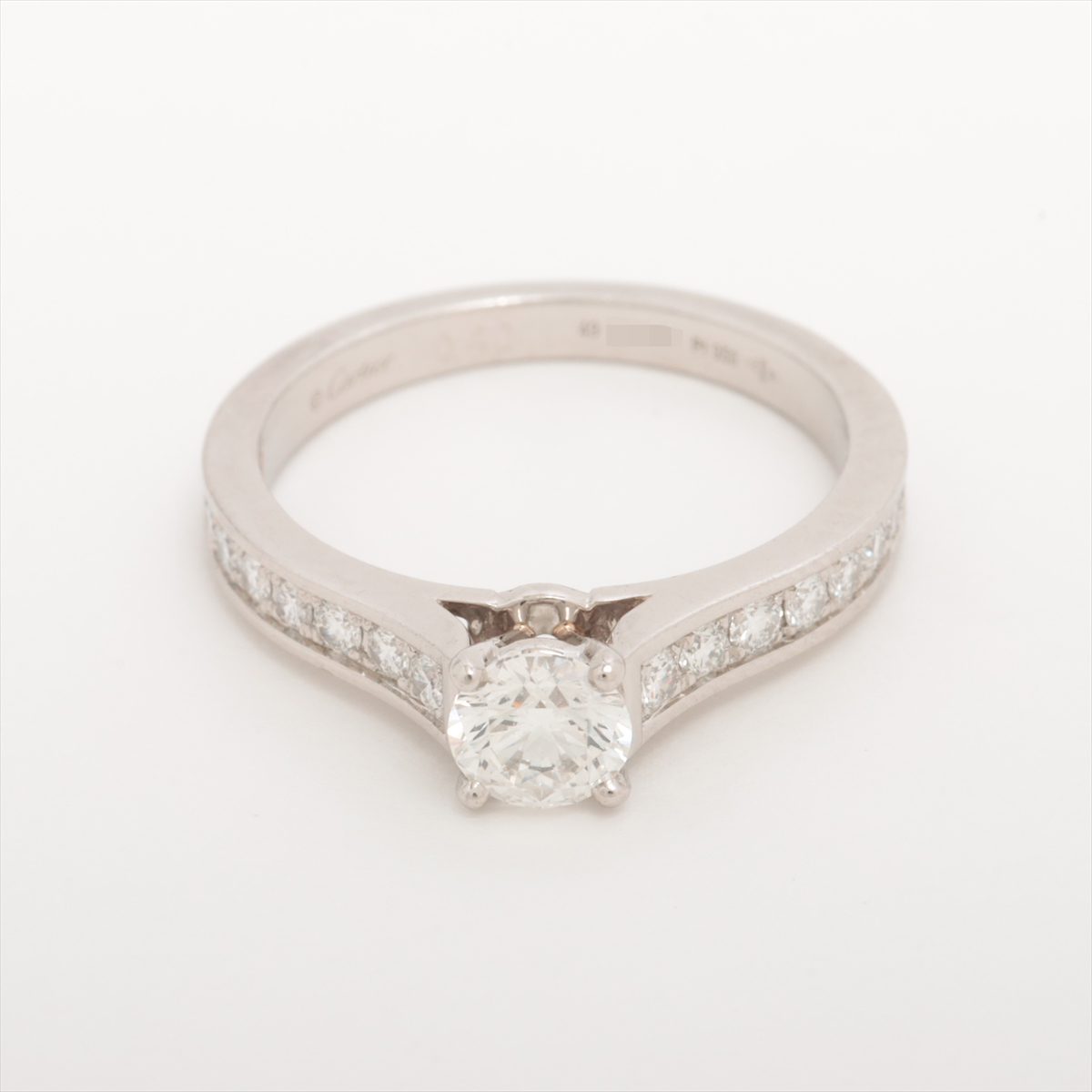 カルティエ リング 指輪 ソリテール 1895 ハーフエタニティ Cartier カルティエ リング 指輪 ソリテール 1895 ハーフ