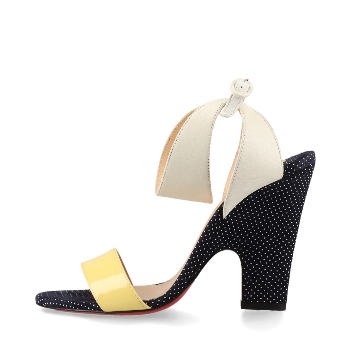新品 正規Christian Louboutin スタッズサンダル 厚底 42 Christian Louboutin POOL FUN スタッズサンダル Size42 本体