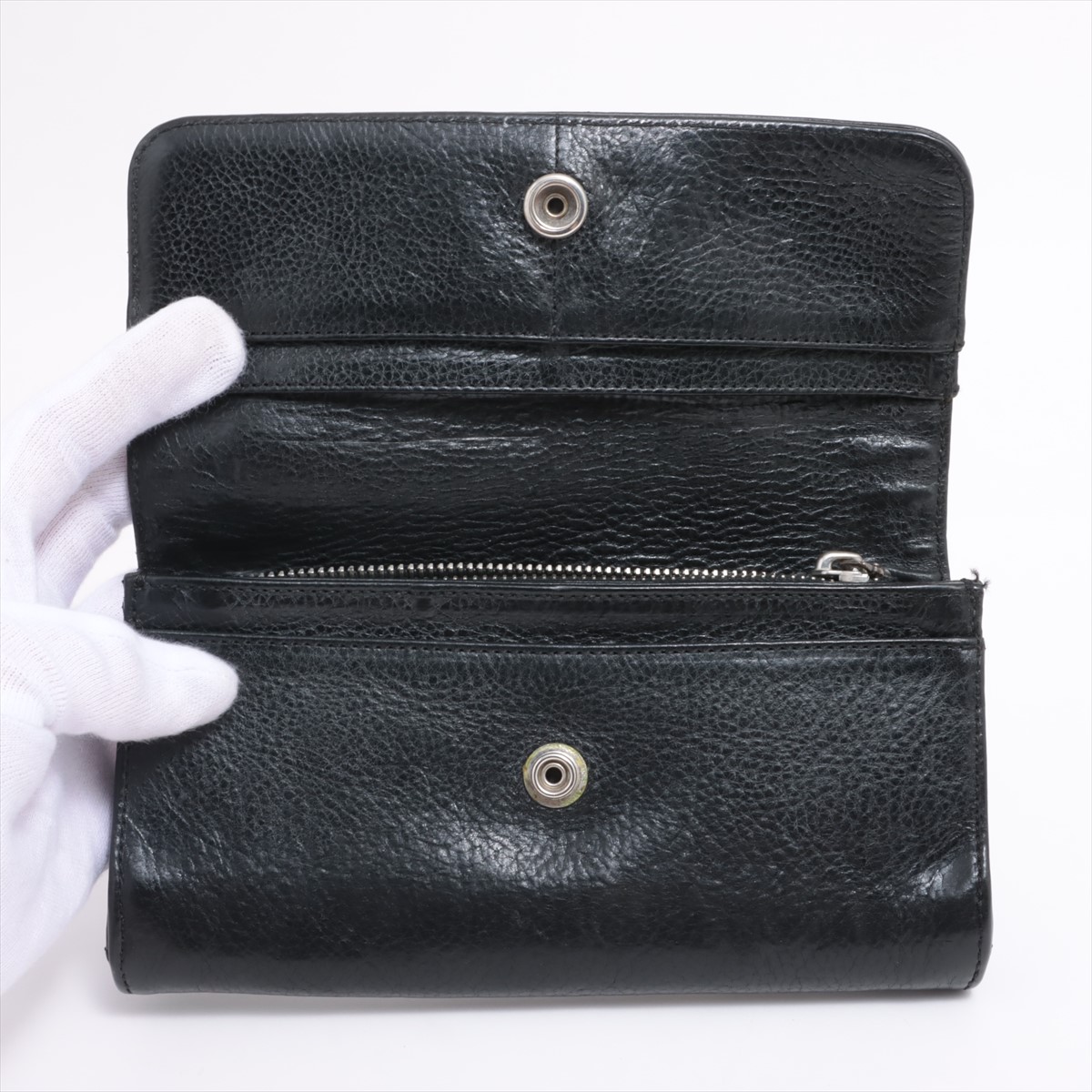 CHROME HEARTS Leather wallet 1ZIP | eBay