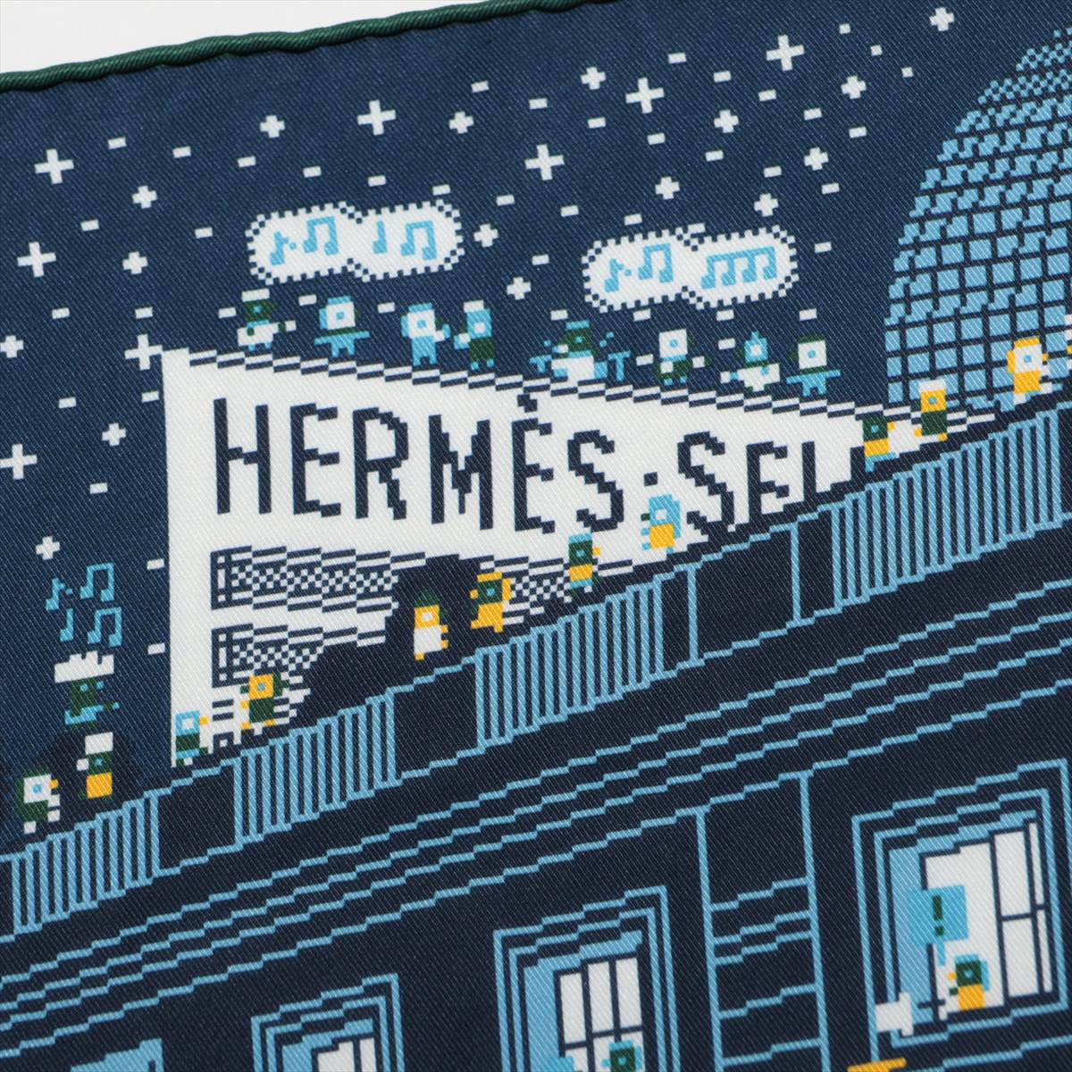 HERMES ヴィンテージシルク45 フォーブル・パーティ HERMES ヴィンテージシルク45 フォーブル・パーティ