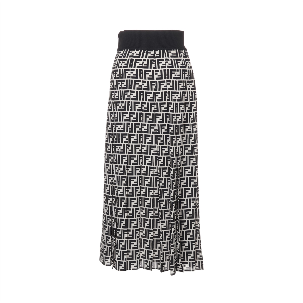 FENDI VERSACE FENDACE Multicolor Silk Skirt フェンディ