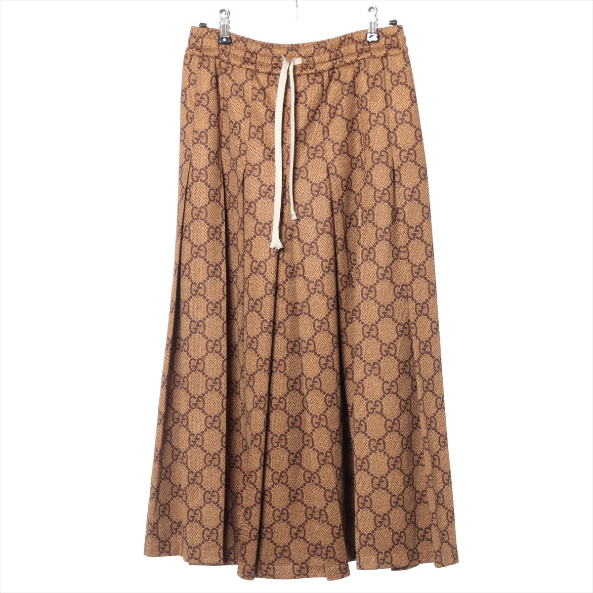 GUCCI スカート 526514 グッチ ポリエステル スカート XS レディース ブラウン 526514
