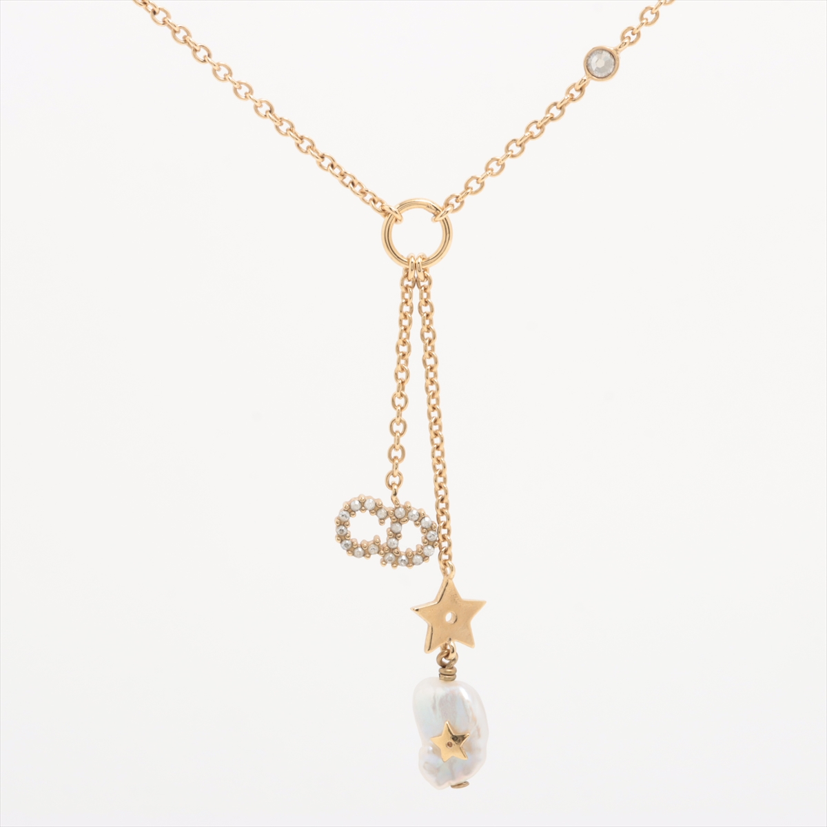 楽天市場】Dior ディオール CD NAVY NECKLACE ネックレス