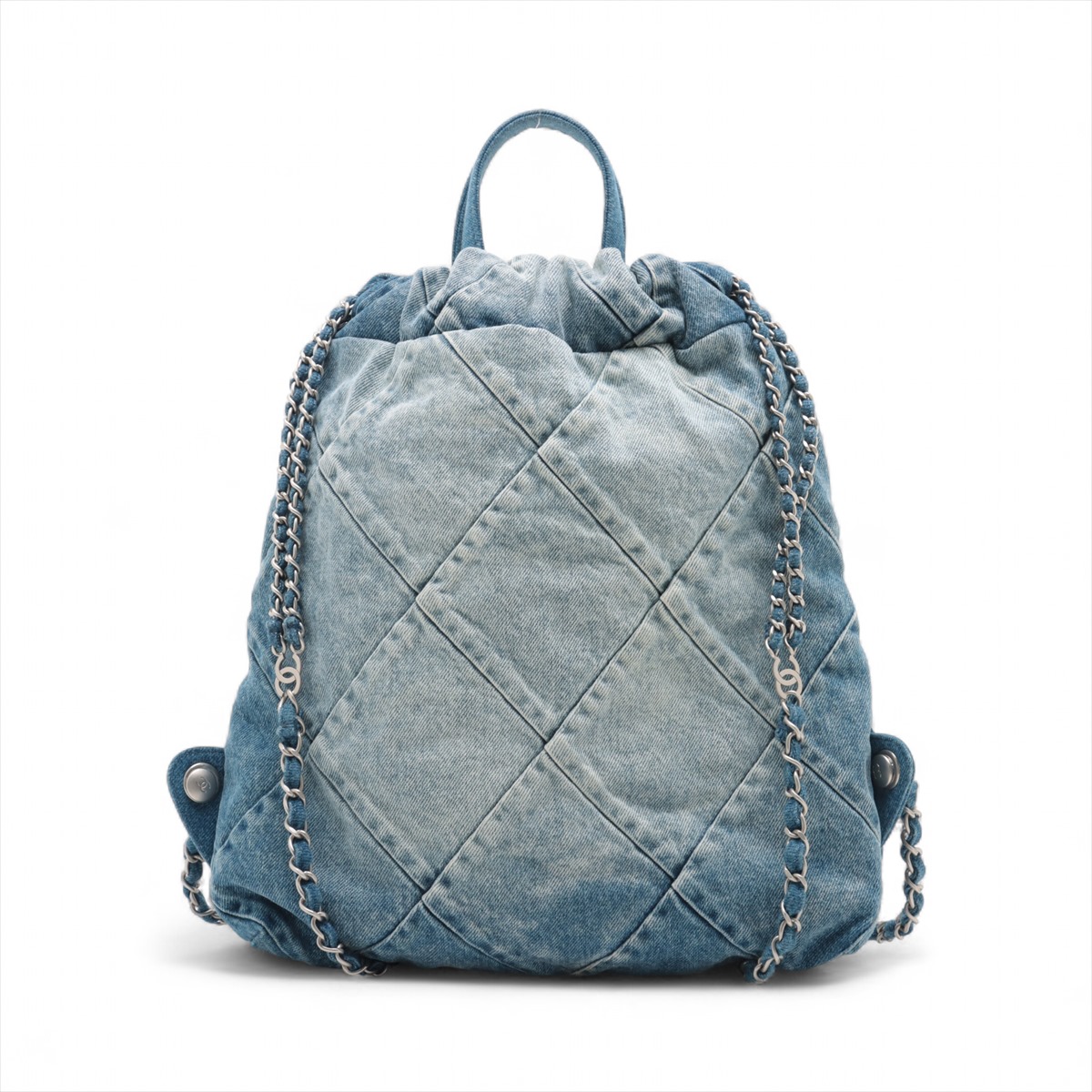 楽天市場】シャネル CHANEL デニムリュックサック バックパック