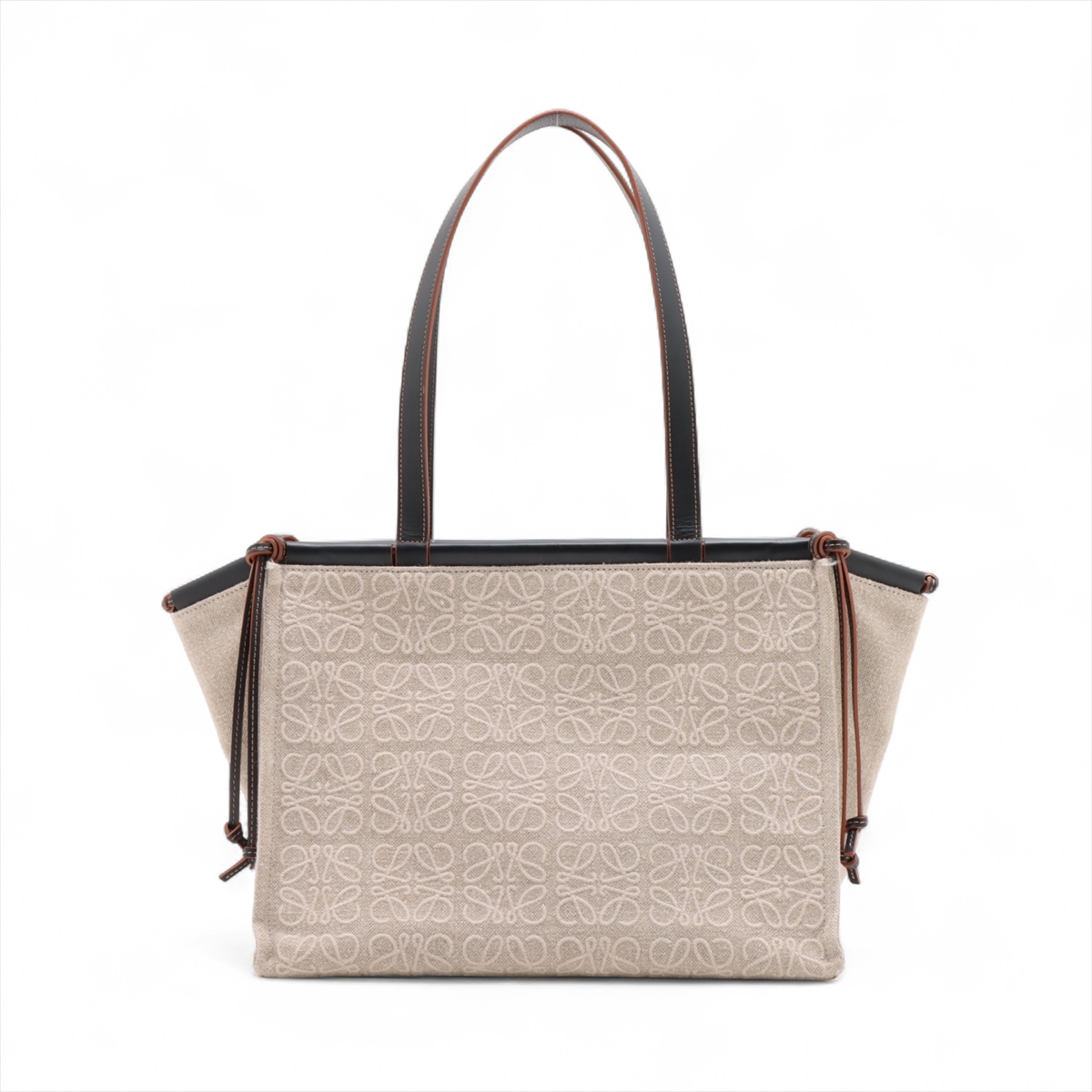 LOEWE ロエベ リピートアナグラム キャンバス ハンドバッグ トートバッグ