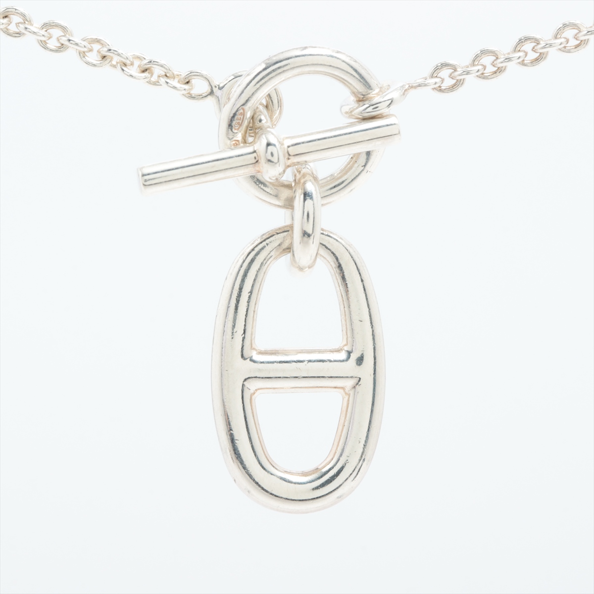 エルメス シェーヌダンクル アミュレット ネックレス 925 9.1g  