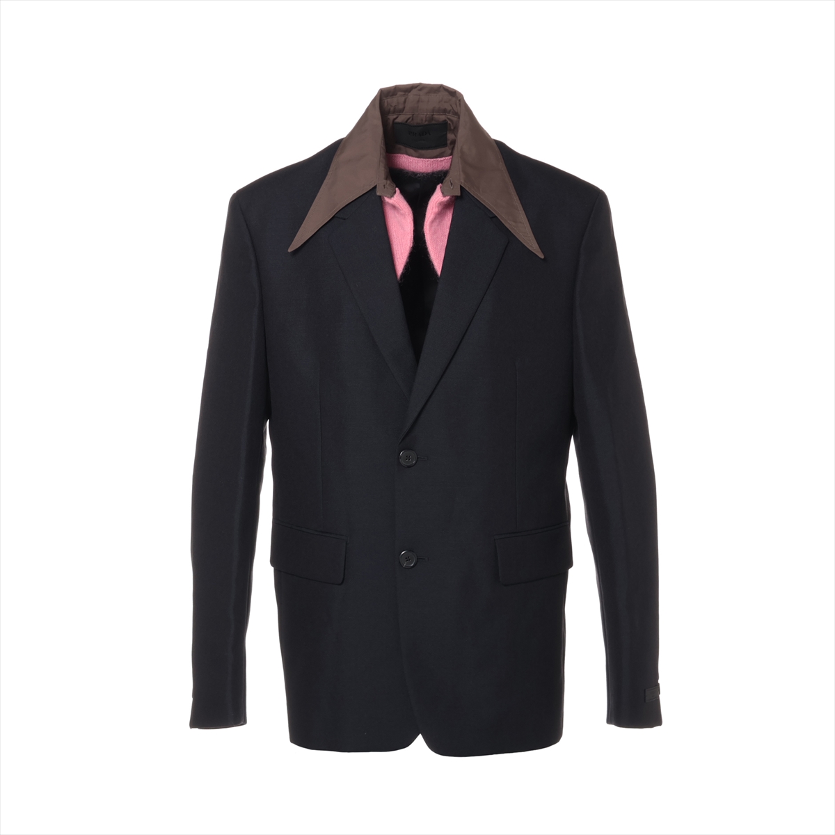 PRADA ビジネスジャケット ネイビー 48R PRADA ビジネスジャケット ネイビー 48R