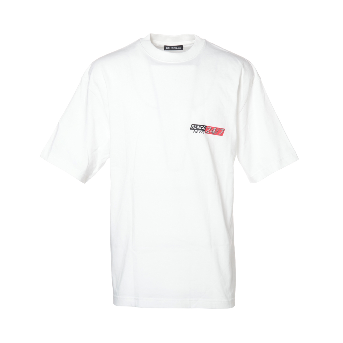 [BALENCIAGA] コットンTシャツ ホワイト 23960746_54130288_600.jpg