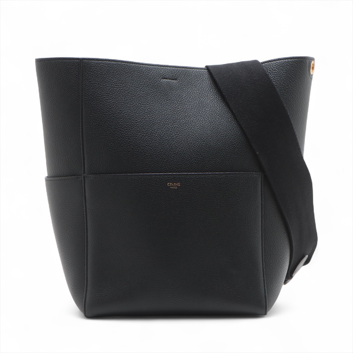 CELINE - CELINE ショルダーバッグ サングルバケット スモールの