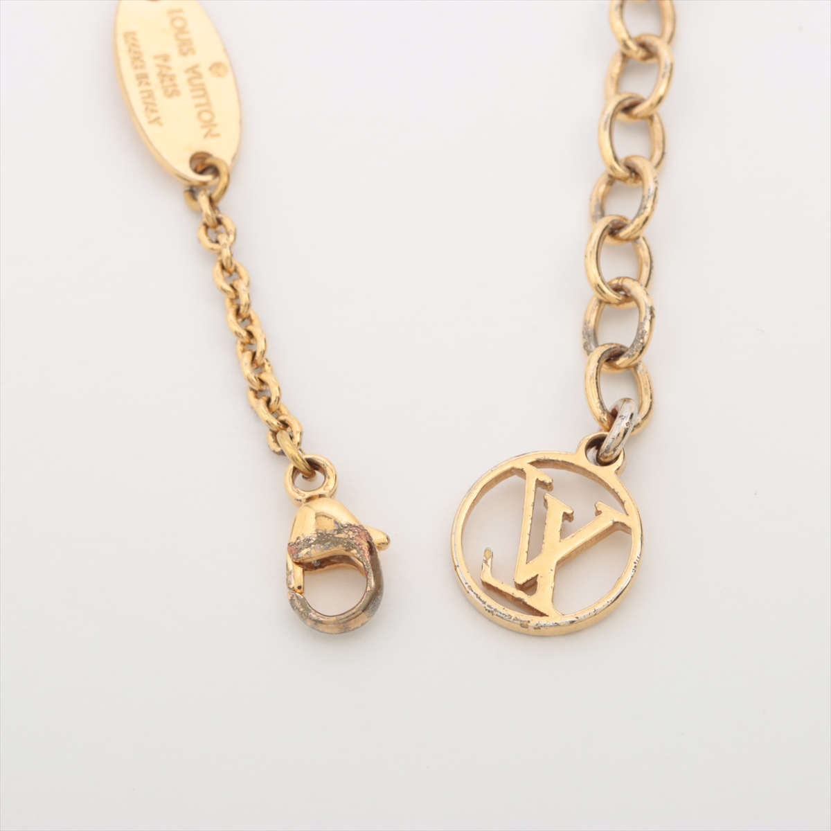 ルイヴィトン LV エッセンシャル ブレスレット ゴールド LOUISVUITTONルイヴィトンブレスレットエセンシャルVゴールド