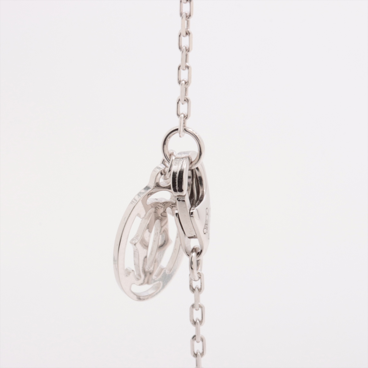 カルティエ ダムール SM ダイヤ ネックレス 750(WG) 3.0g