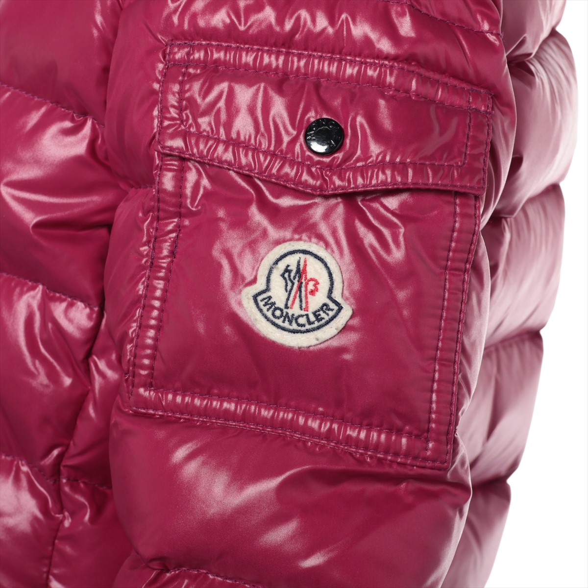 モンクレールダウンジャケットフード取り外しピンク3