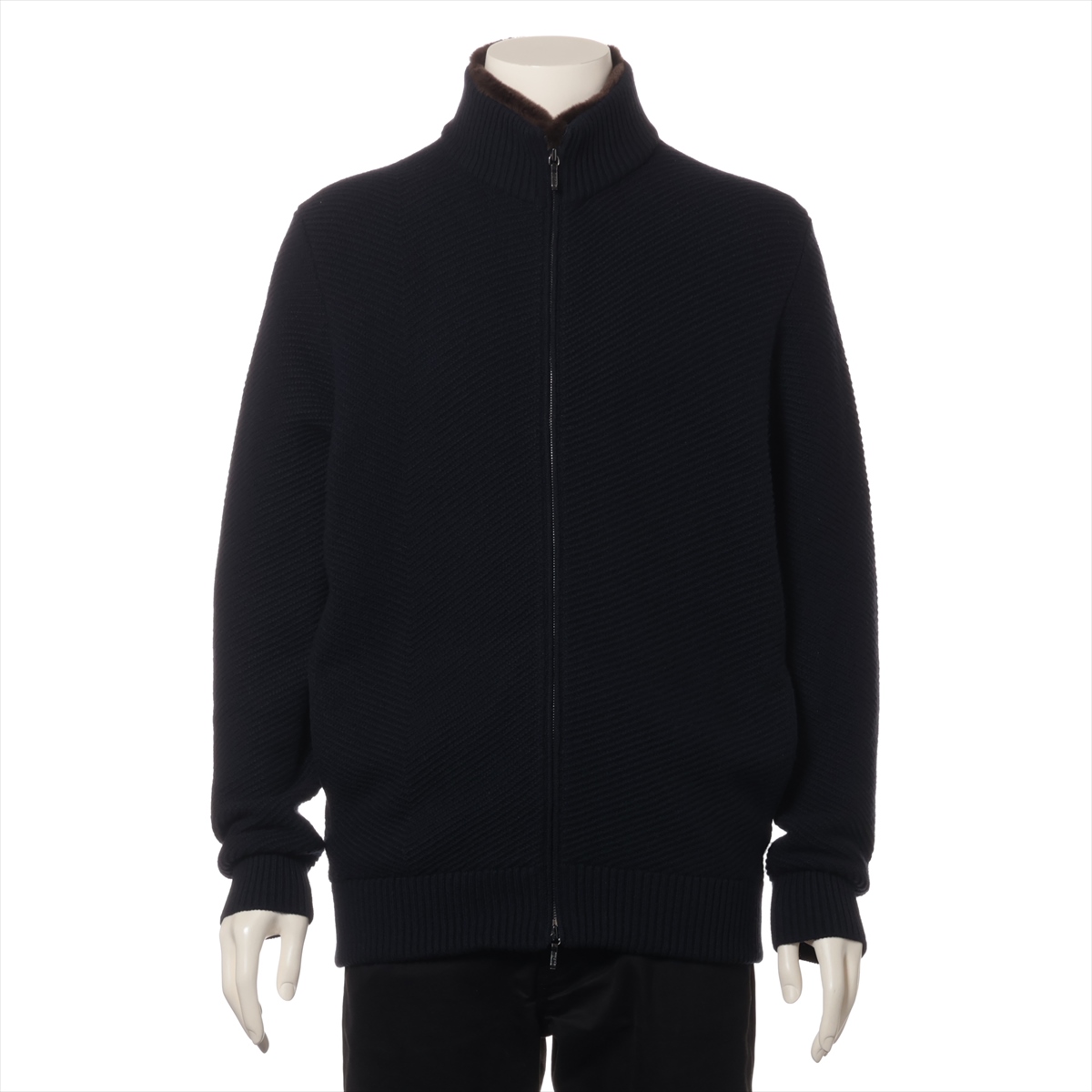 Loro Piana 美品 ロロピアーナ カシミヤ100% 4B ケーブル ニット