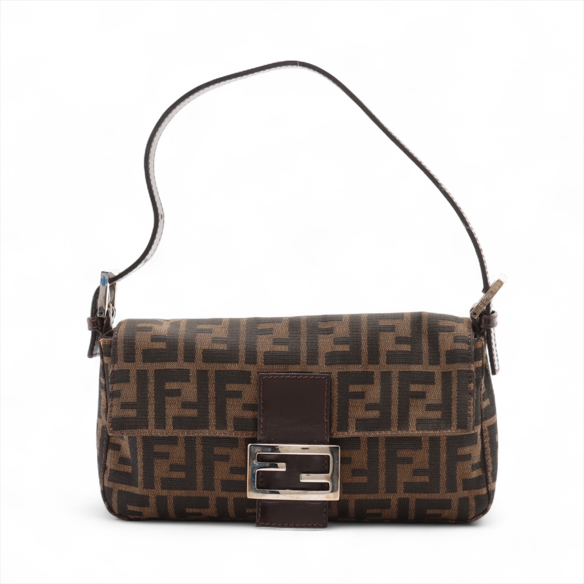 美品⭐︎FENDI 茶色　ハラコ レザー ハンドバッグ 美品⭐︎FENDI 茶色 ハラコ レザー ハンドバッグ - バッグお