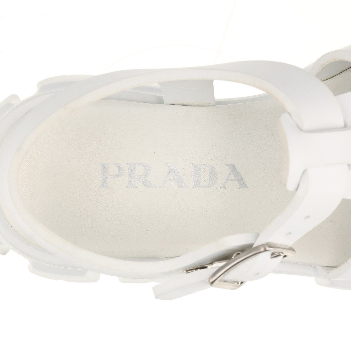 23SS】モノリス ラフィア サンダル◇プラダ◇全2色 (PRADA