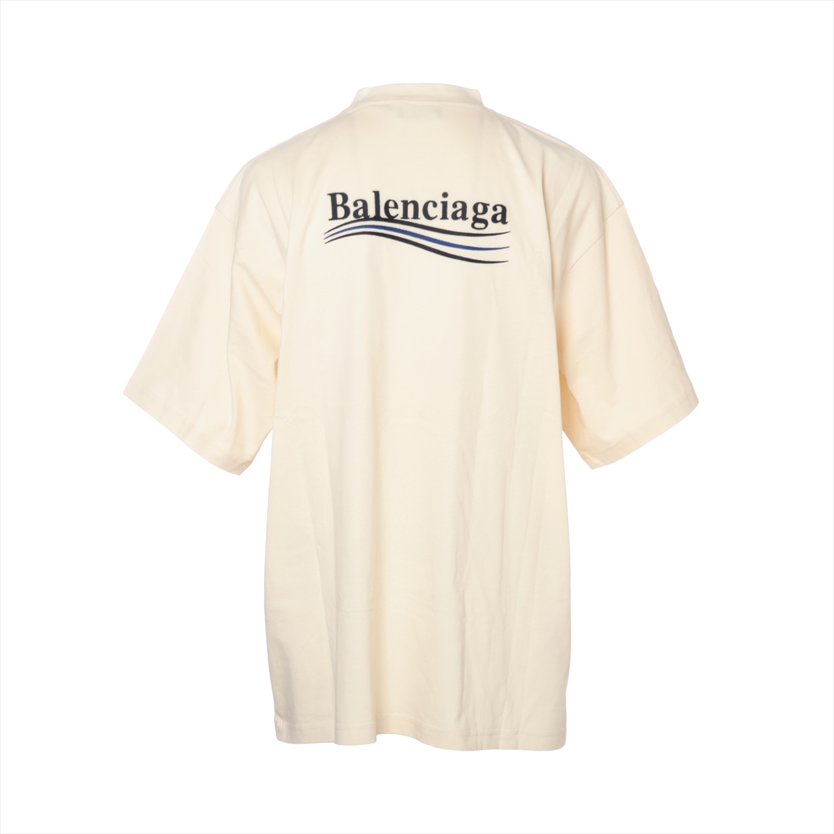 バレンシアガ キャンペーンロゴ 21年 コットン Tシャツ XL ユニ