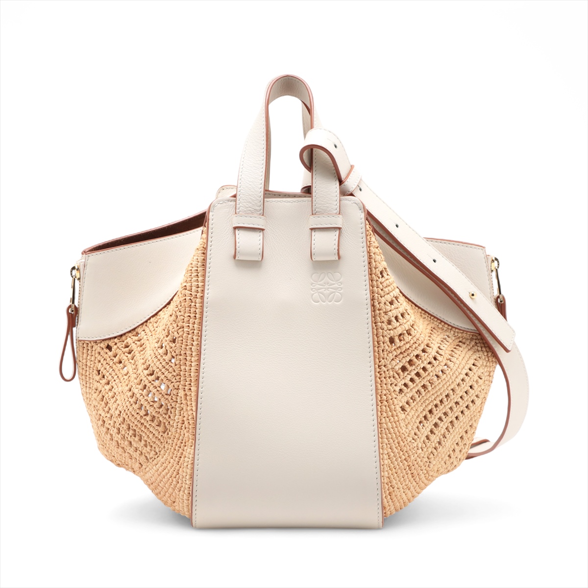 LOEWE ハンモックラフィア 2wayショルダーバッグ かご LOEWE ハンモックラフィア 2wayショルダーバッグ かご