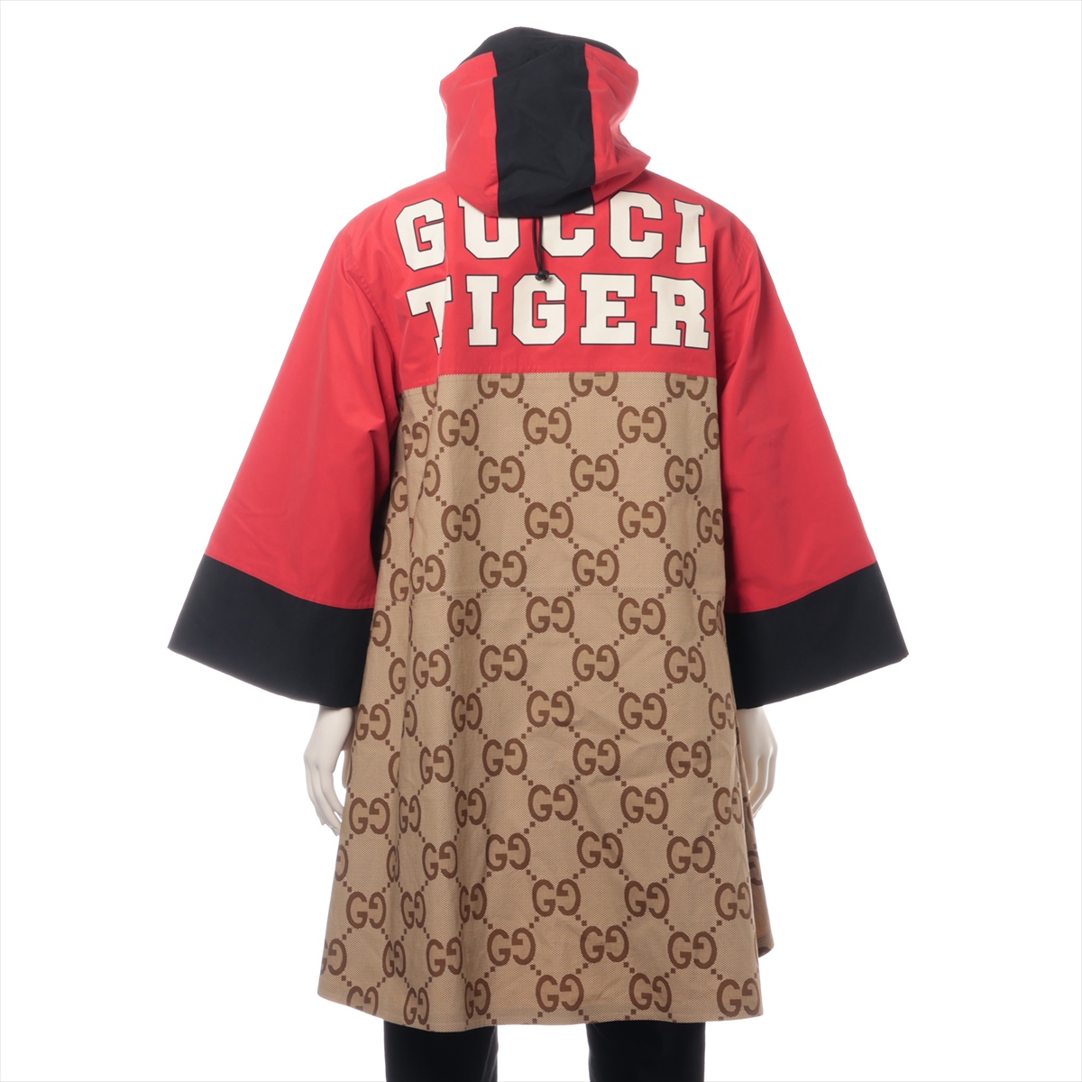 GUCCI　グッチ　ファー　ミディアム　コート　ブラウン　44 A3700198-1.JPG
