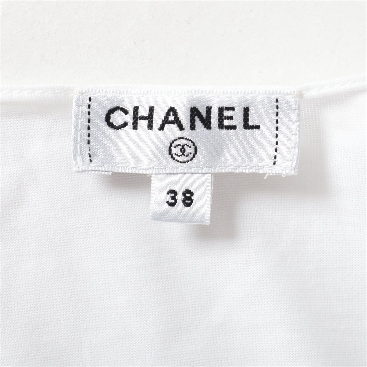 CHANEL シャネル トップス カットソー ココマーク メッシュ 38