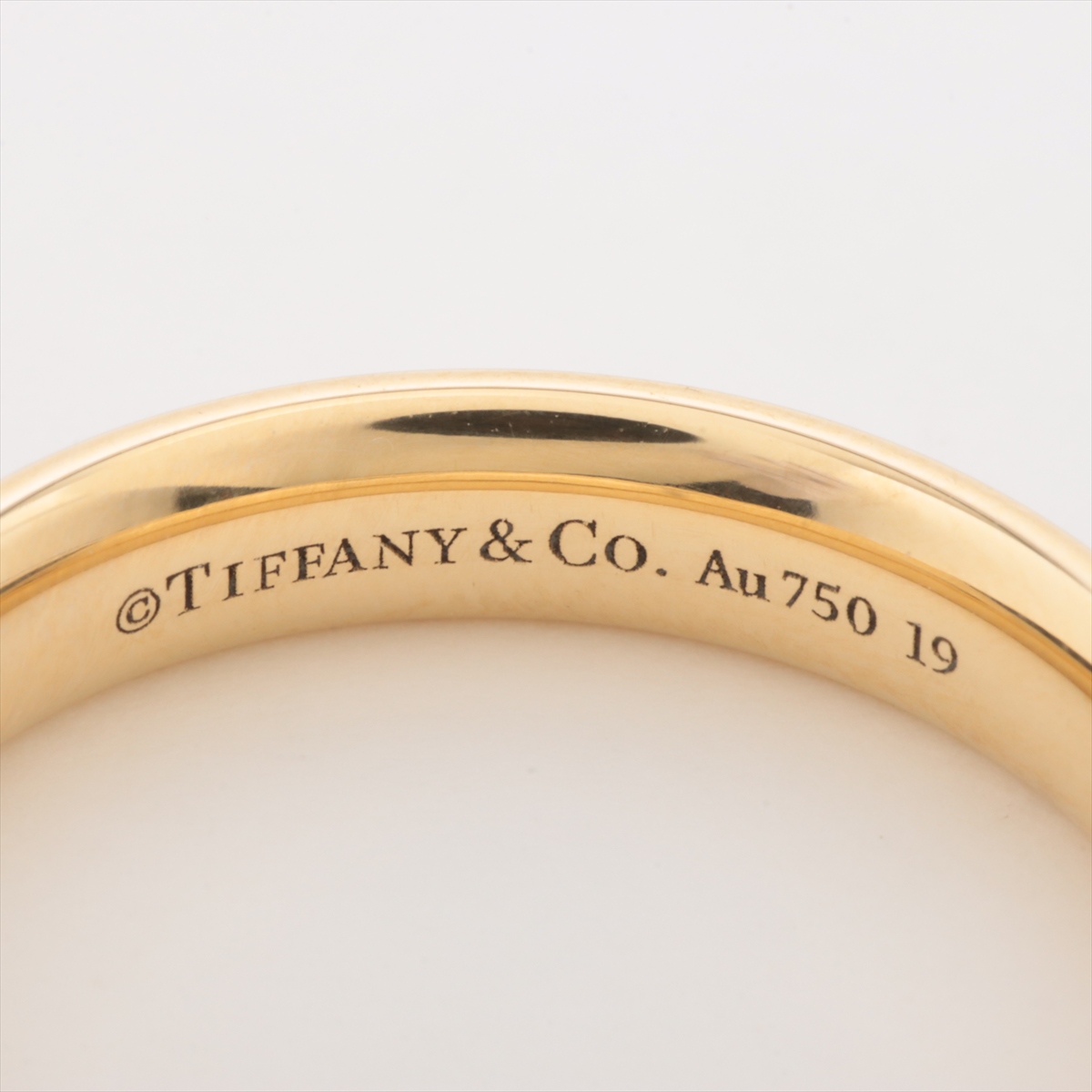 Tiffany Classic Band Ring 750(YG) 6.1g | eBay