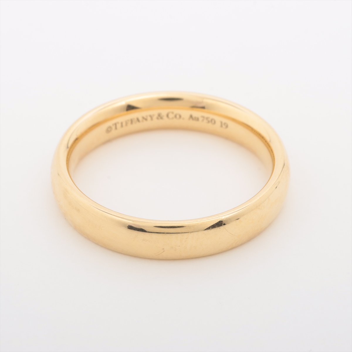 Tiffany Classic Band Ring 750(YG) 6.1g | eBay