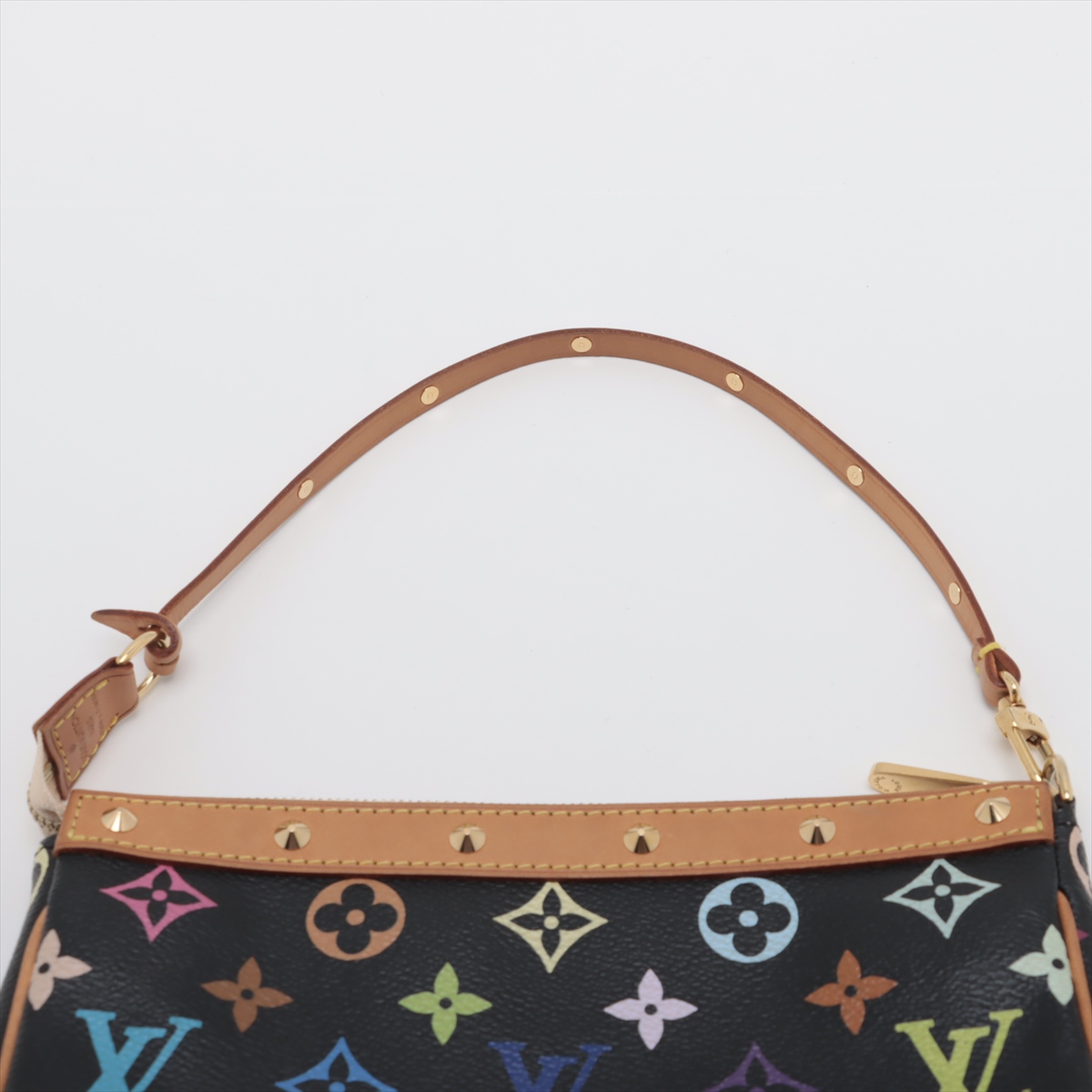 美品 LOUIS VITON ルイヴィトン マルチカラー ポシェット アクセ  