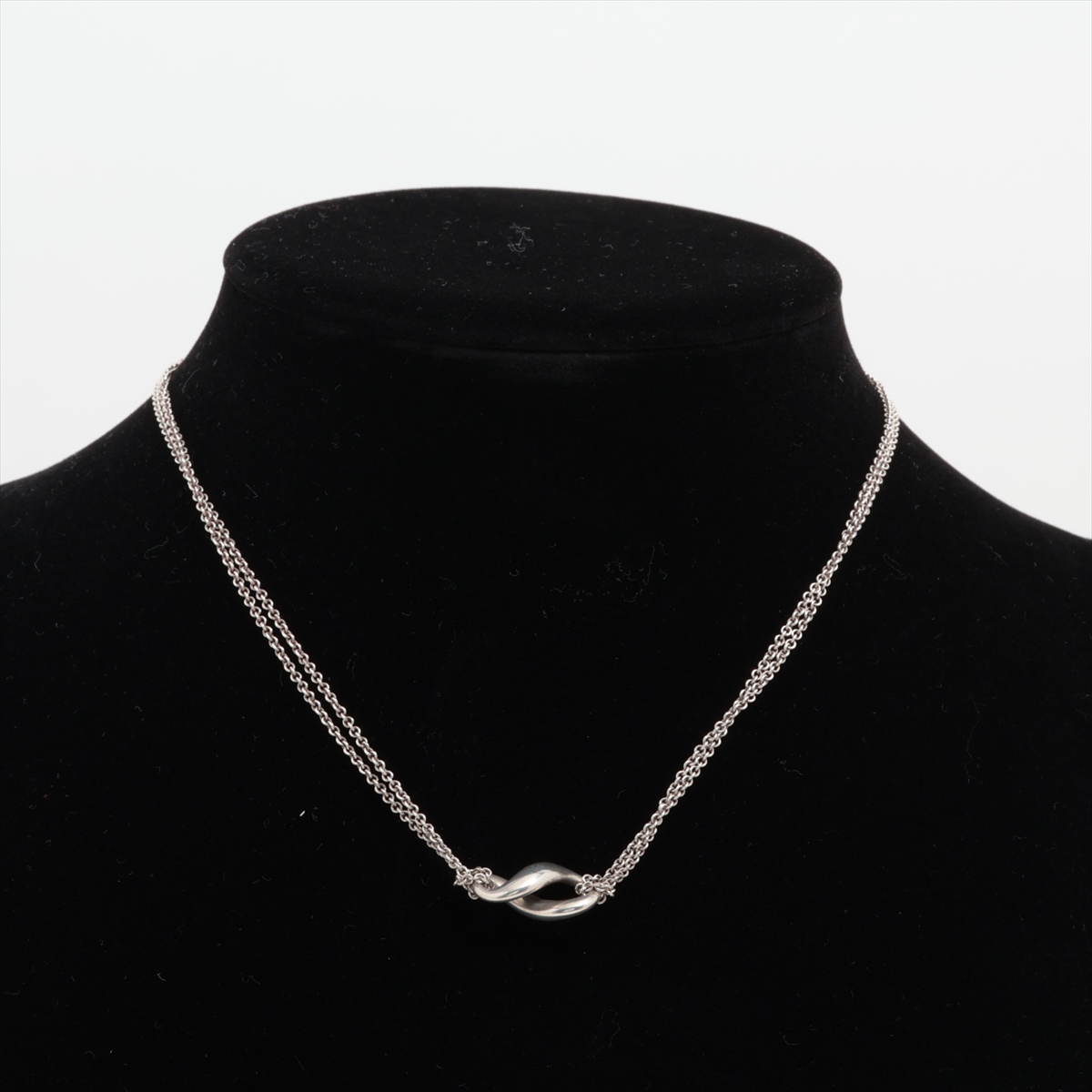 Tiffany Infinity Necklace 925 7.6g Silver | eBay