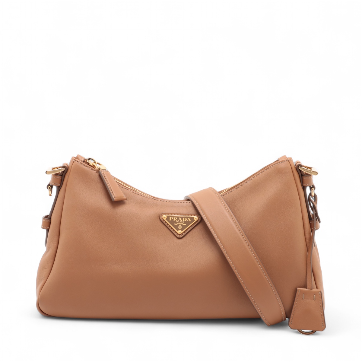 PRADA ベージュショルダーバッグ