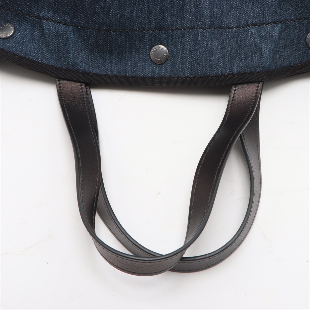 プラダ コルセール デニムレザー 2wayバッグ PRADA ［飯能本店］PRADA プラダ コルセール キルトデニム 2Way