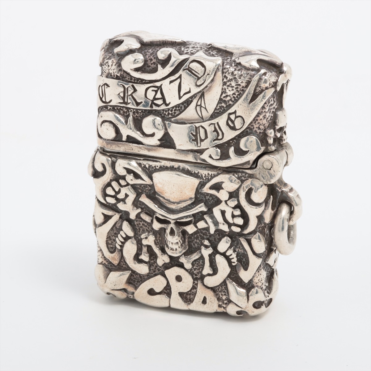 義眼　リング　グレートフロッグ　クレイジーピッグ　ヴィンテージ 90's グレートフロッグ 義眼 リング 当時物 シルバー