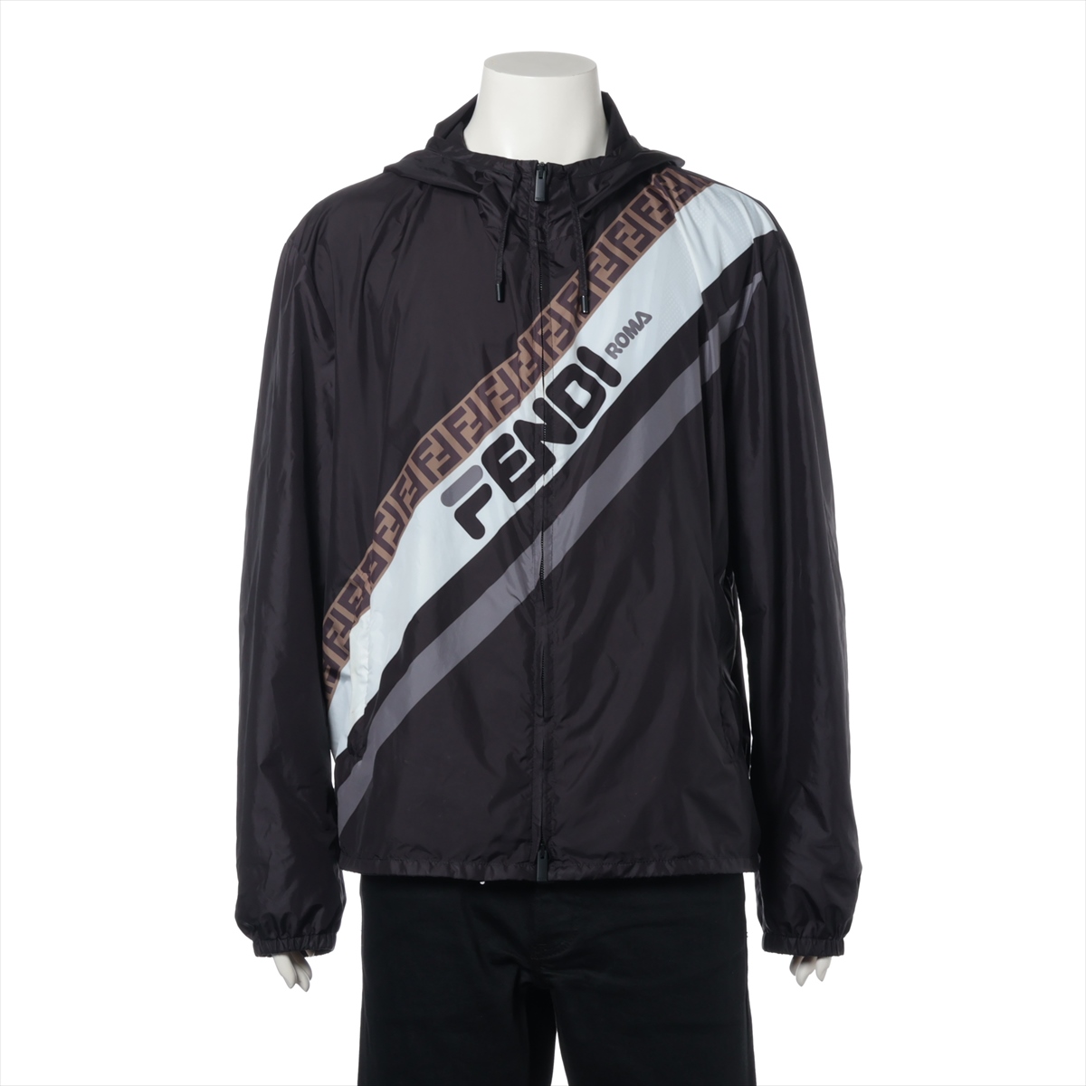 FENDI ズッカ柄 春夏 秋 リネン ジャケット 【公式通販】