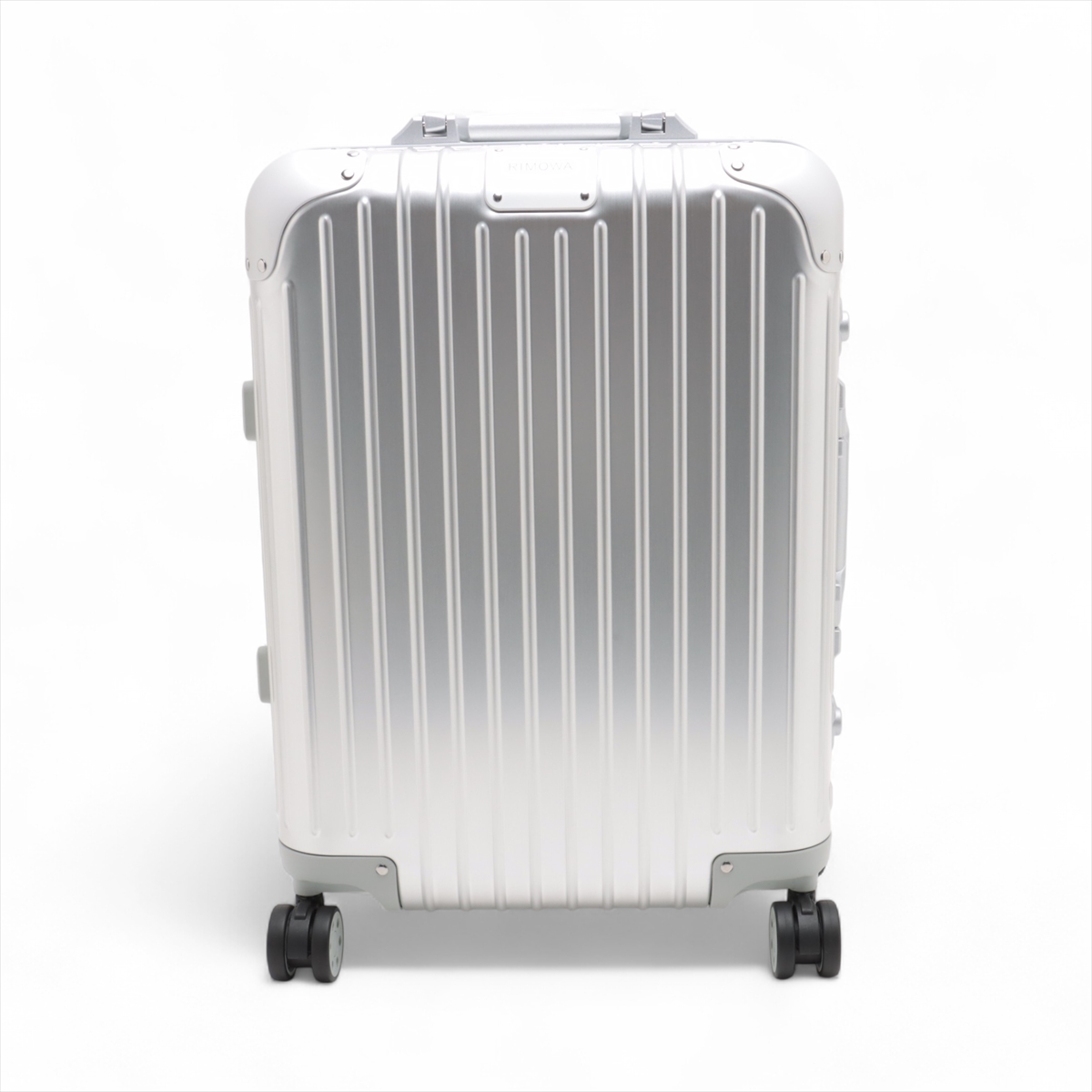 リモワ オリジナル キャビン アルミニウム キャリーケース シルバー 暗証番号000